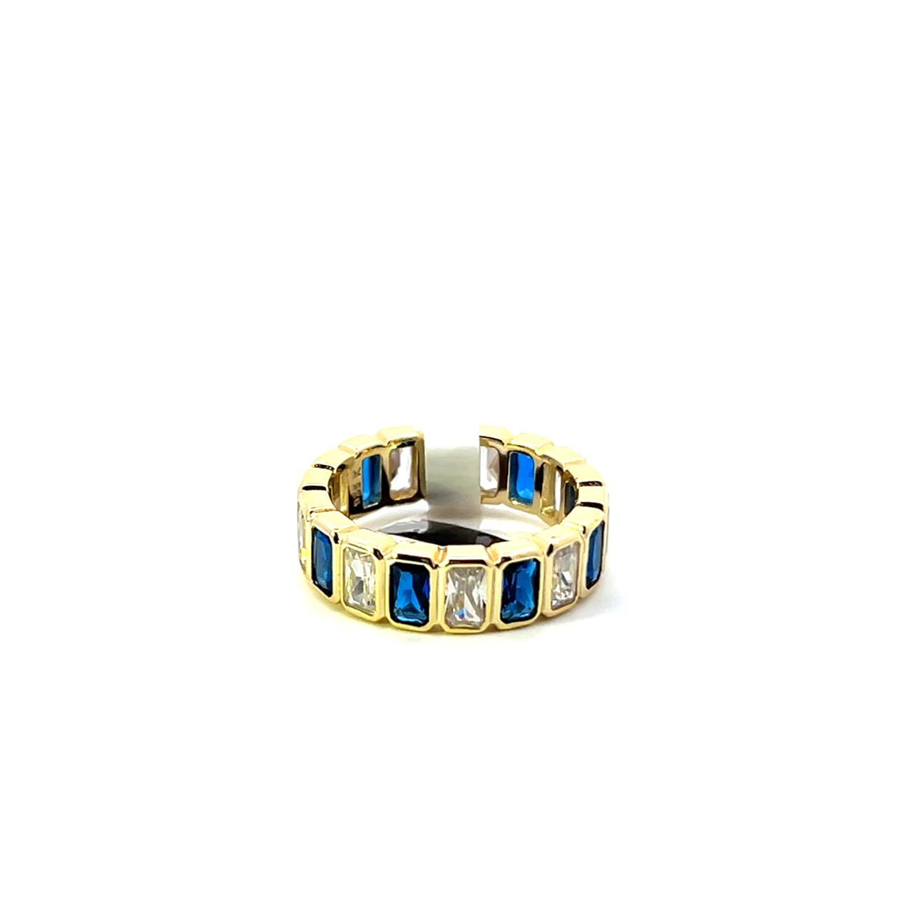 RECTANGLE WITH BEZEL BLUE
