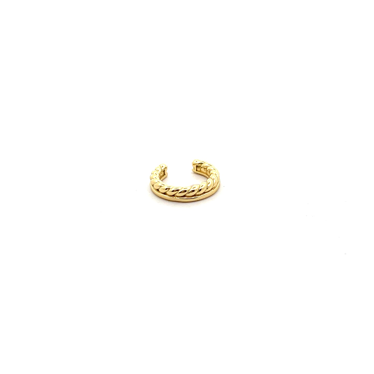 2-ROW SOLID AND ROPE MINI CUFF