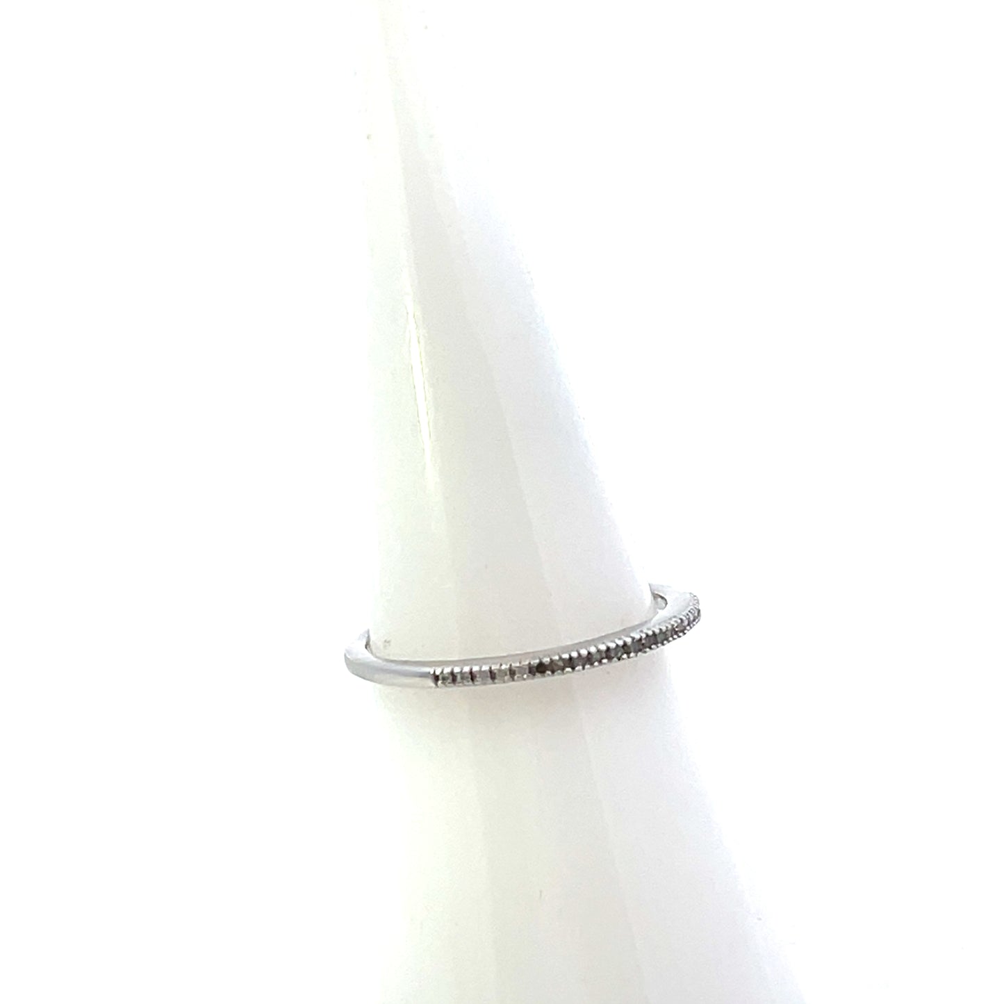 D-0.06CTW NATURAL DIAMOND RING BAND #7