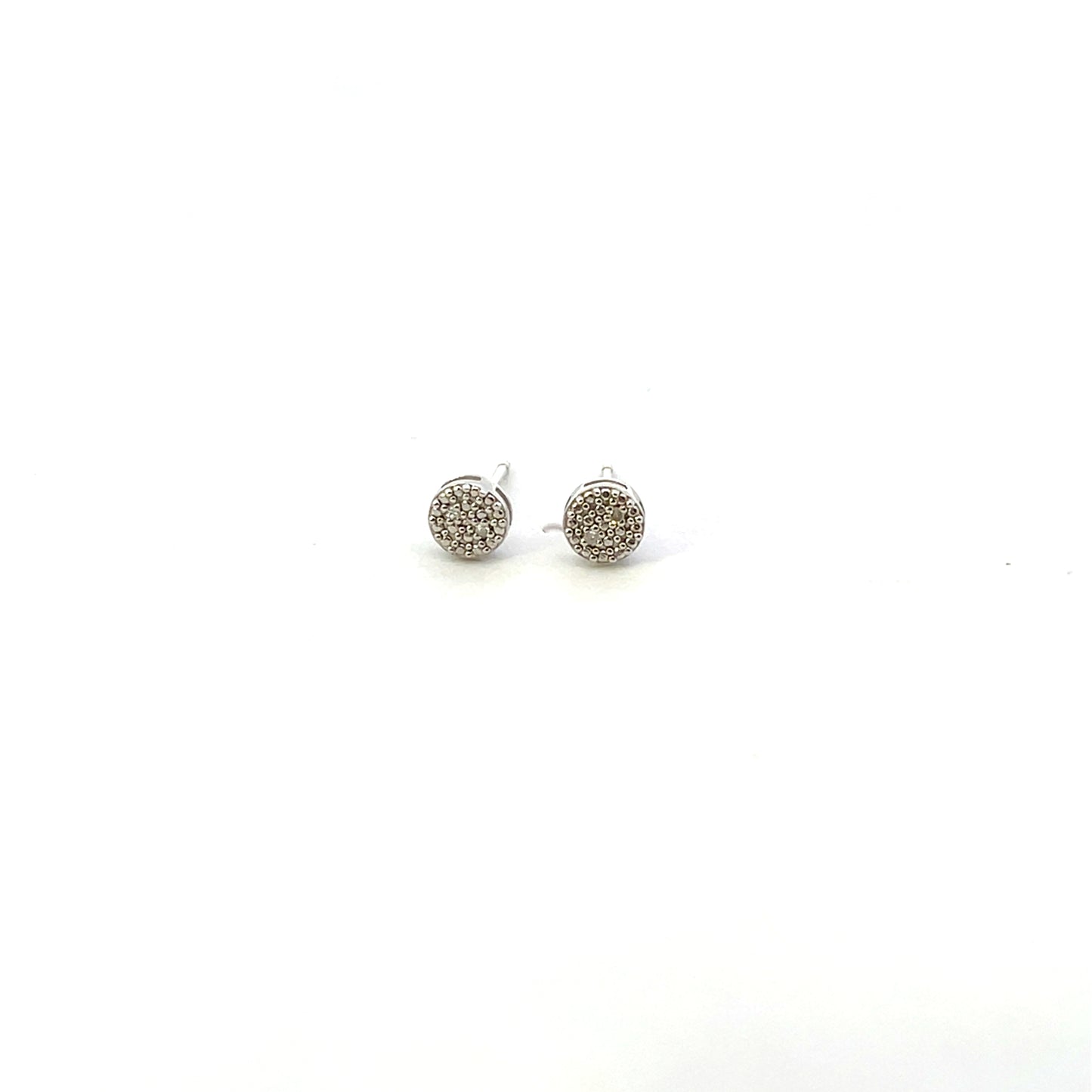 DIAMOND PAVE ROUND BASIC STUDS