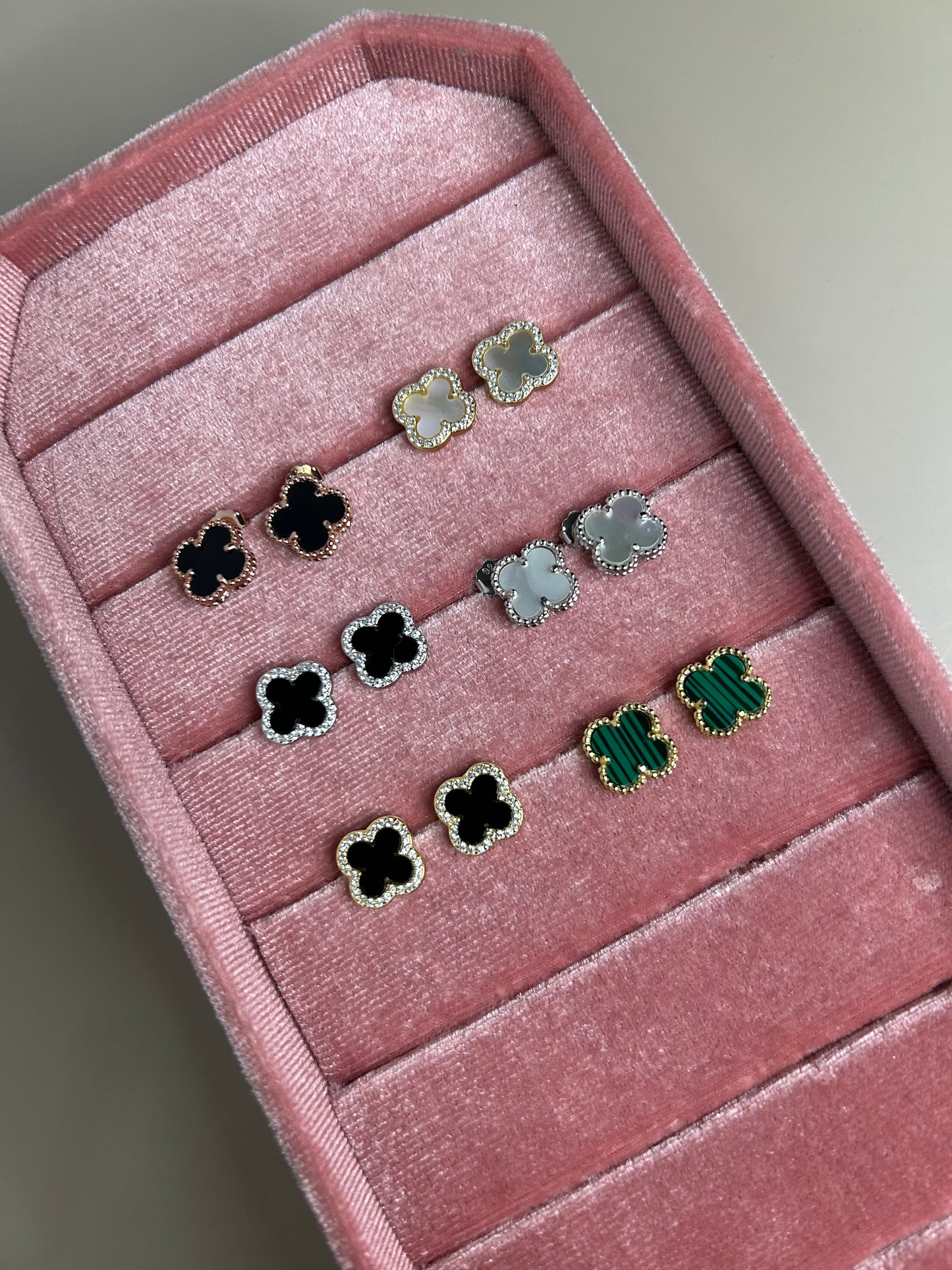 MEDIUM BLACK ROSE GOLD VAN CLEEF