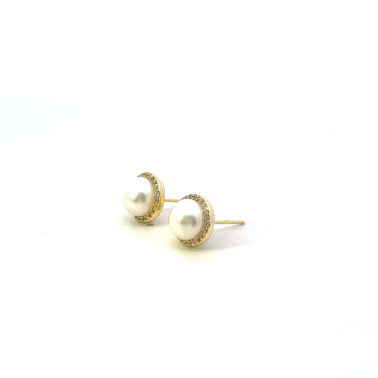 MEDIUM NATURAL PEARL WITH HALO SGP
