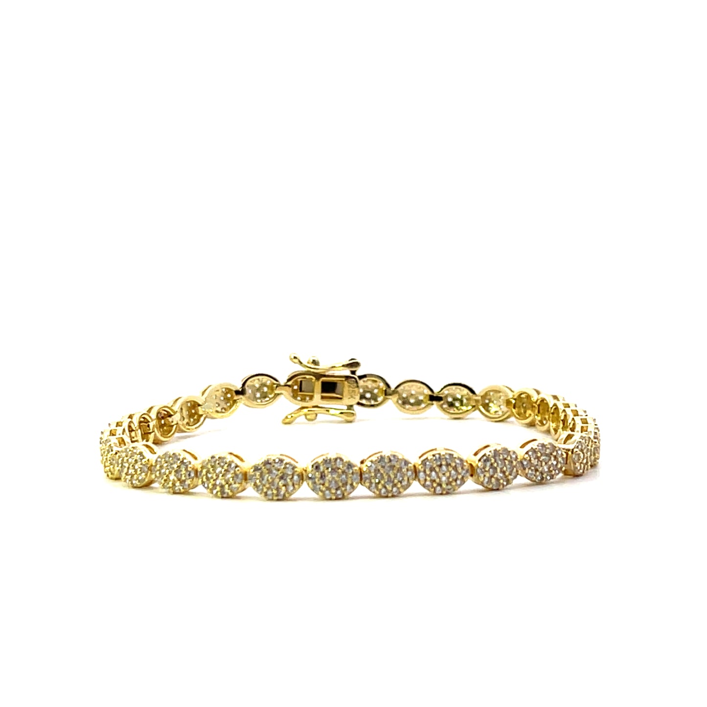 TENNIS BRACELET OVAL PAVE SGP