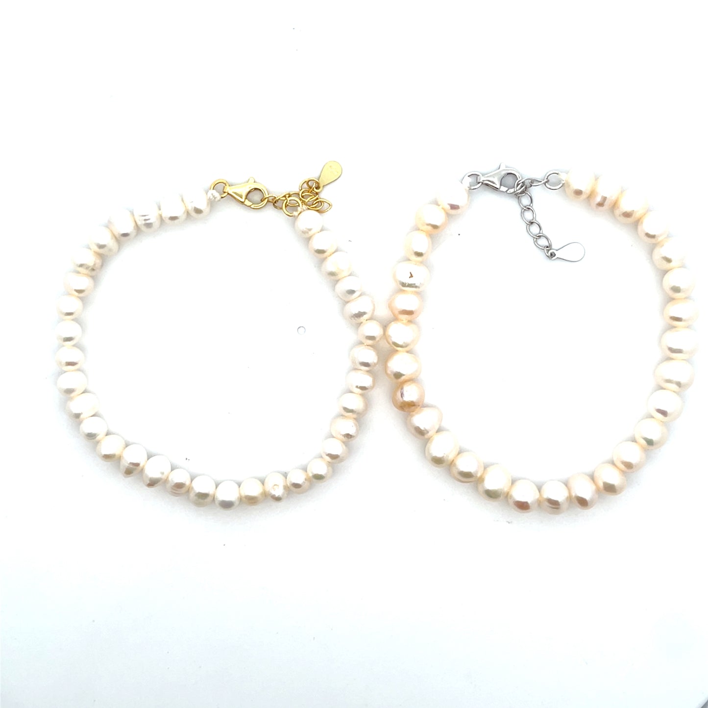 ADJUSTABLE SMALLPEARL BRACELETS SGP 6.5"-7"