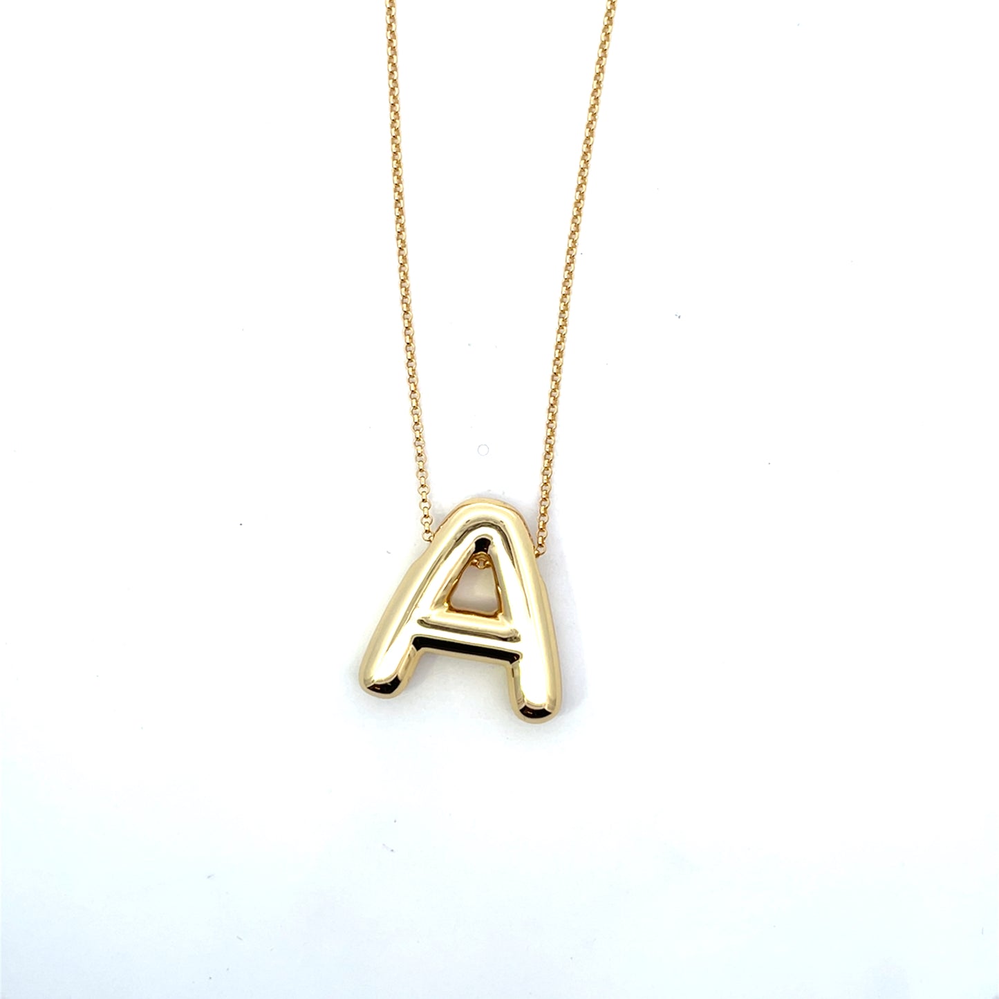 BALLON LETTER NECKLACE A