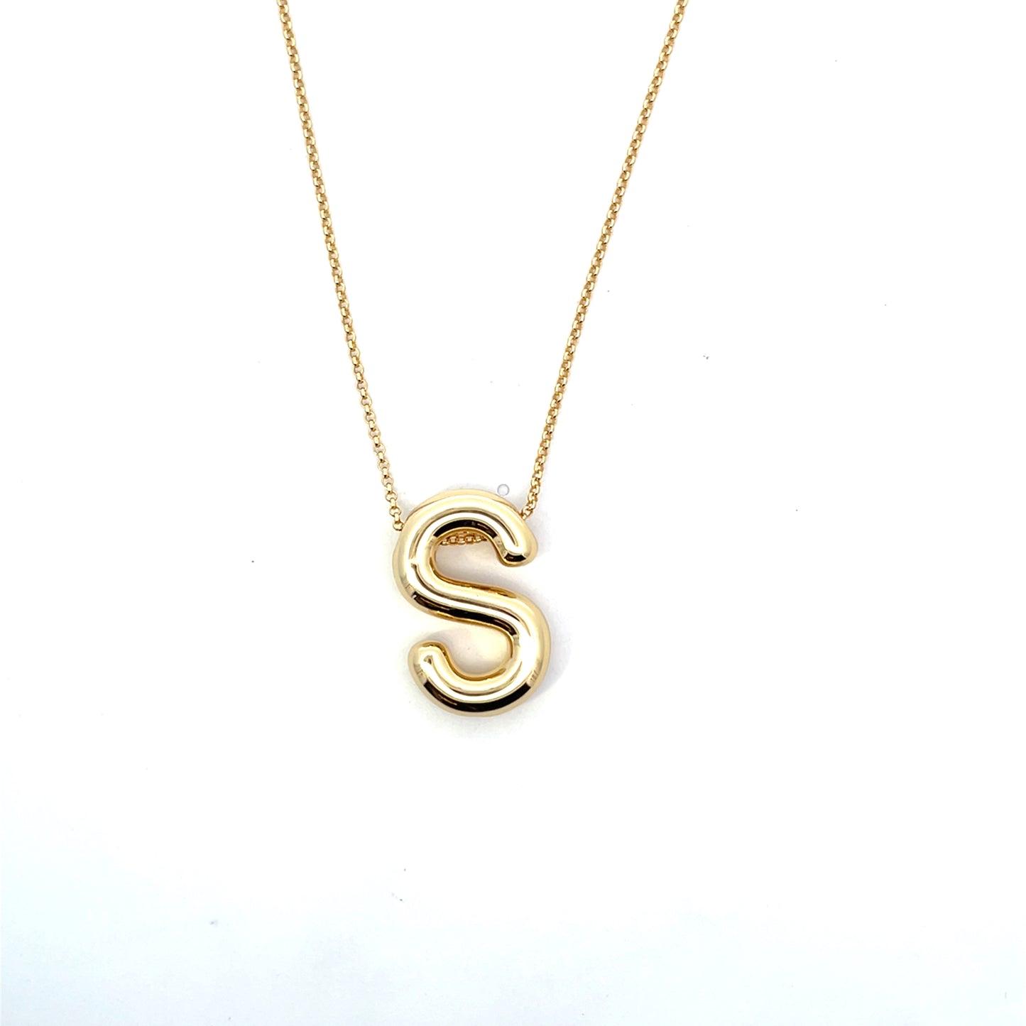 BALLON LETTER NECKLACE S