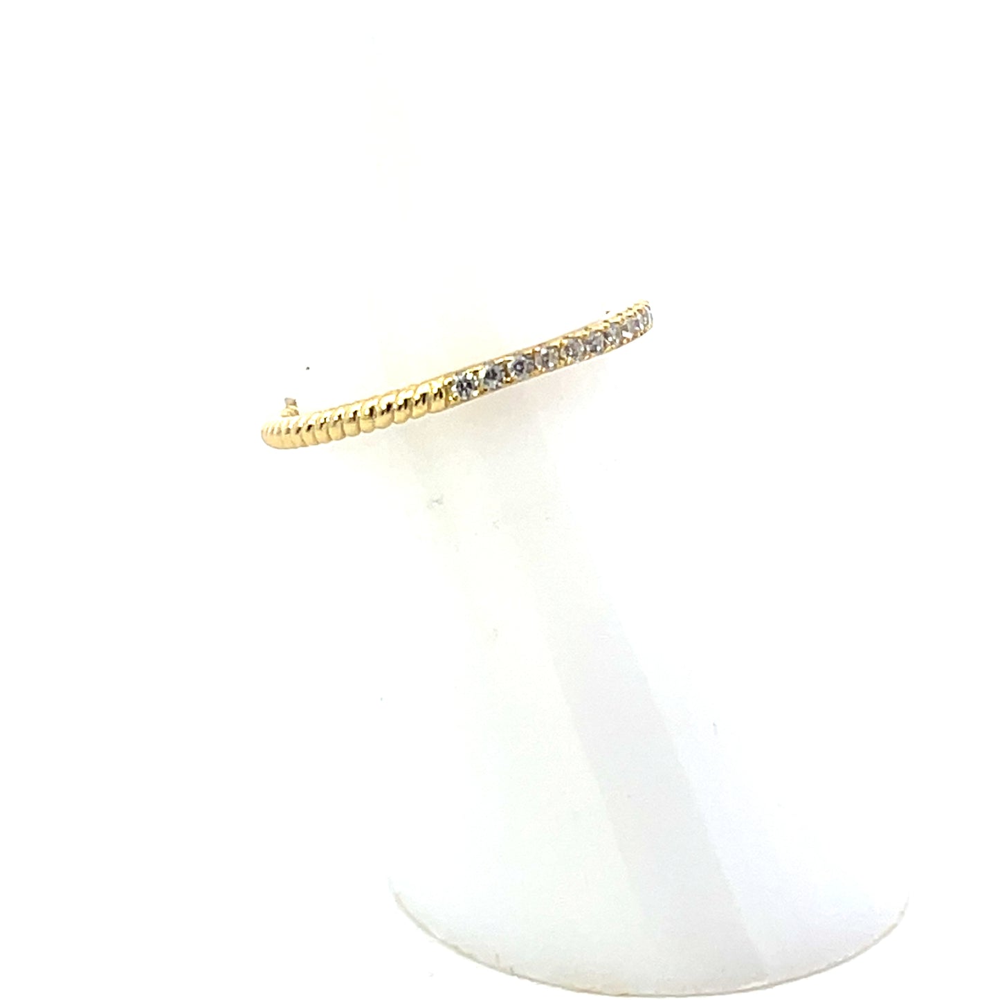 CLASSIC CLEAR PAVE RING