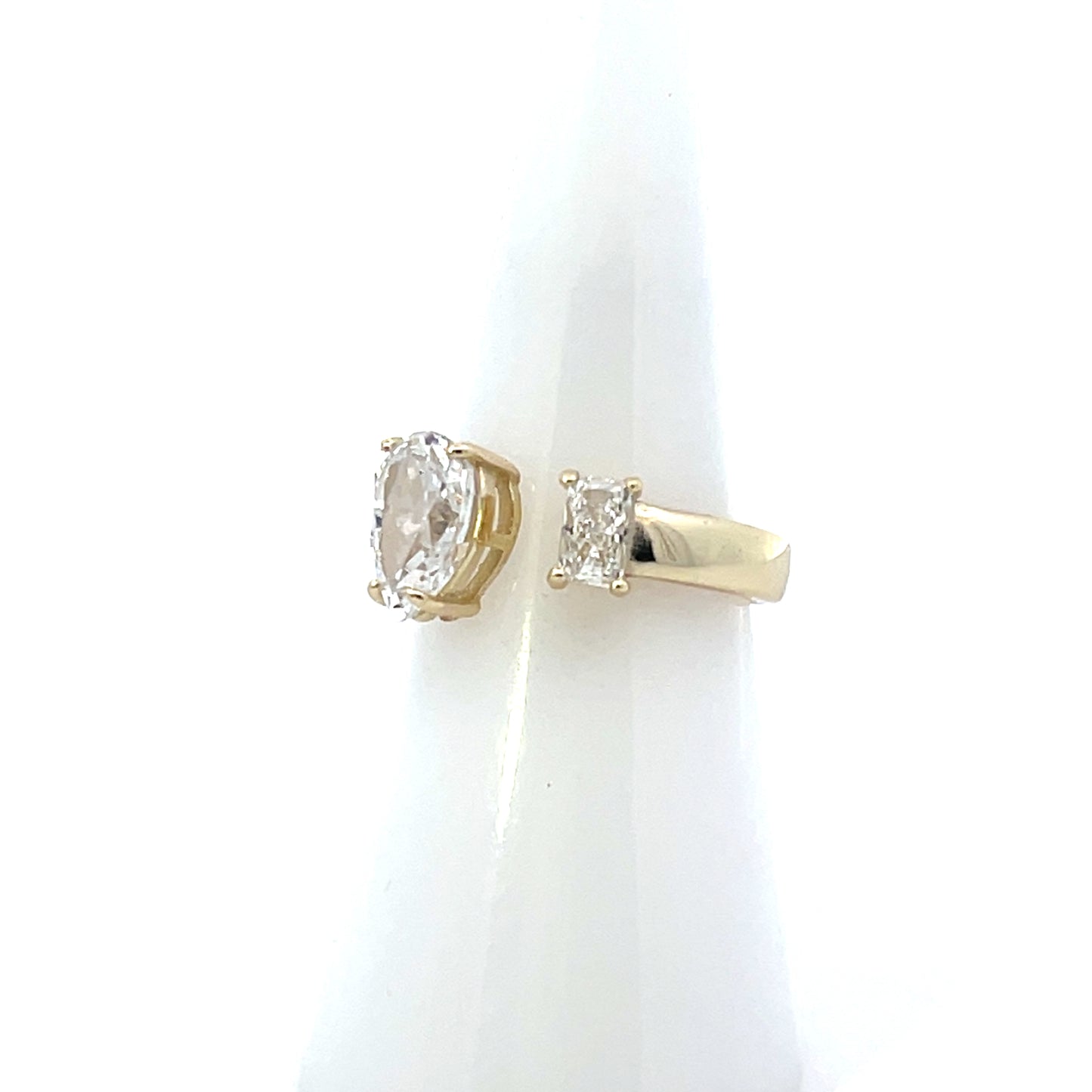 TU Y YO PEAR RECTANGLE RING