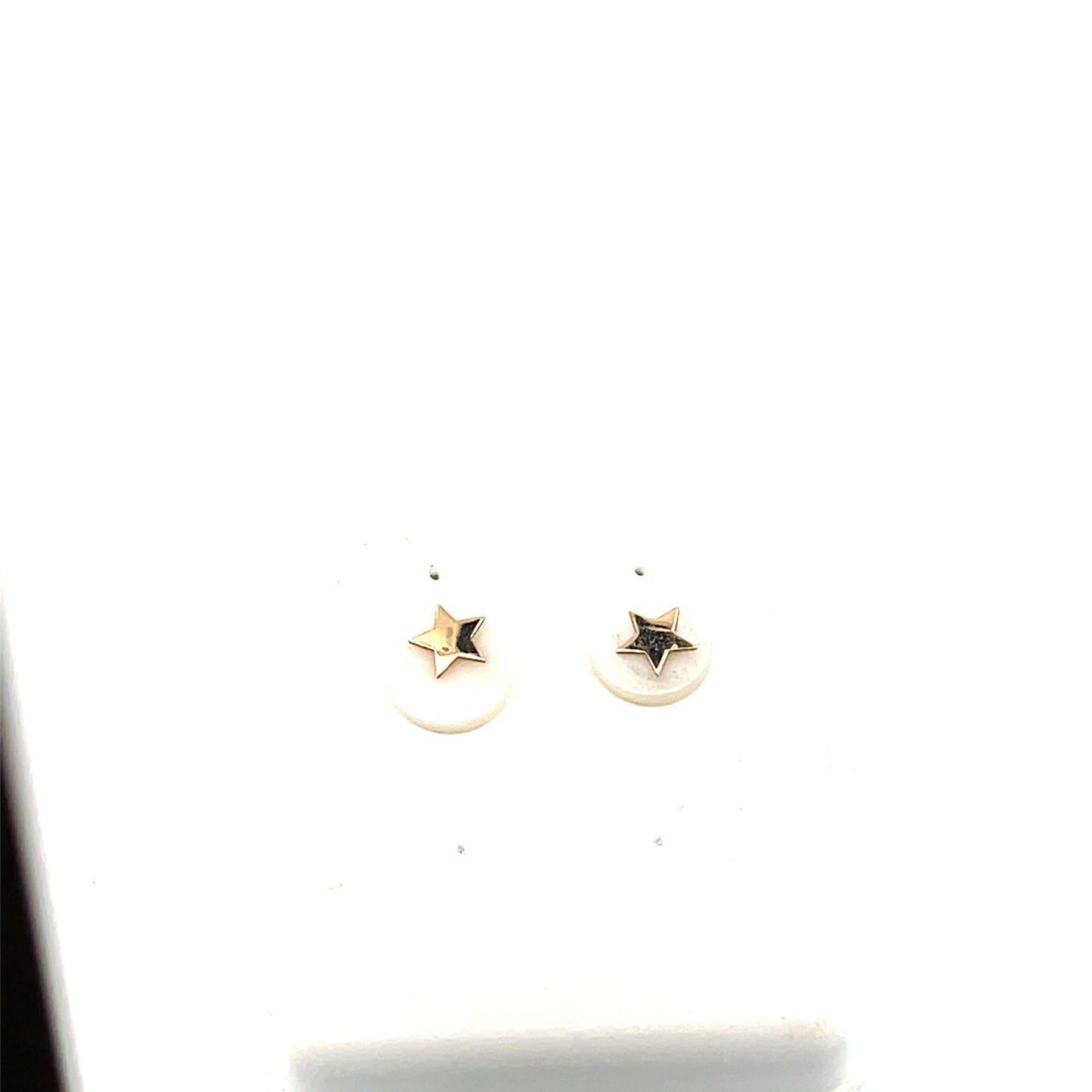 10K YG NACAR WITH STAR EARRINGS