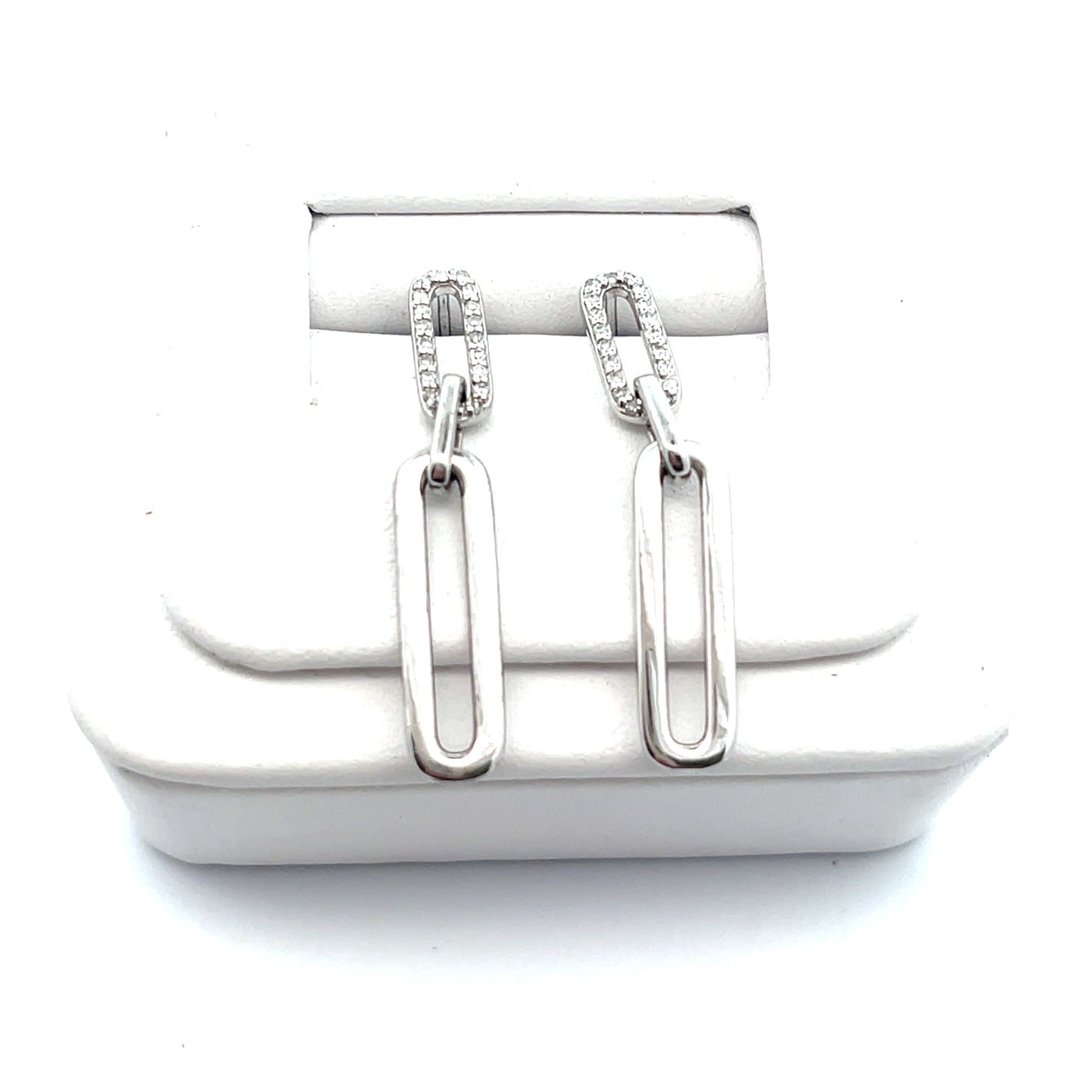 CLIP EARRINGS WITH DIAMONDS