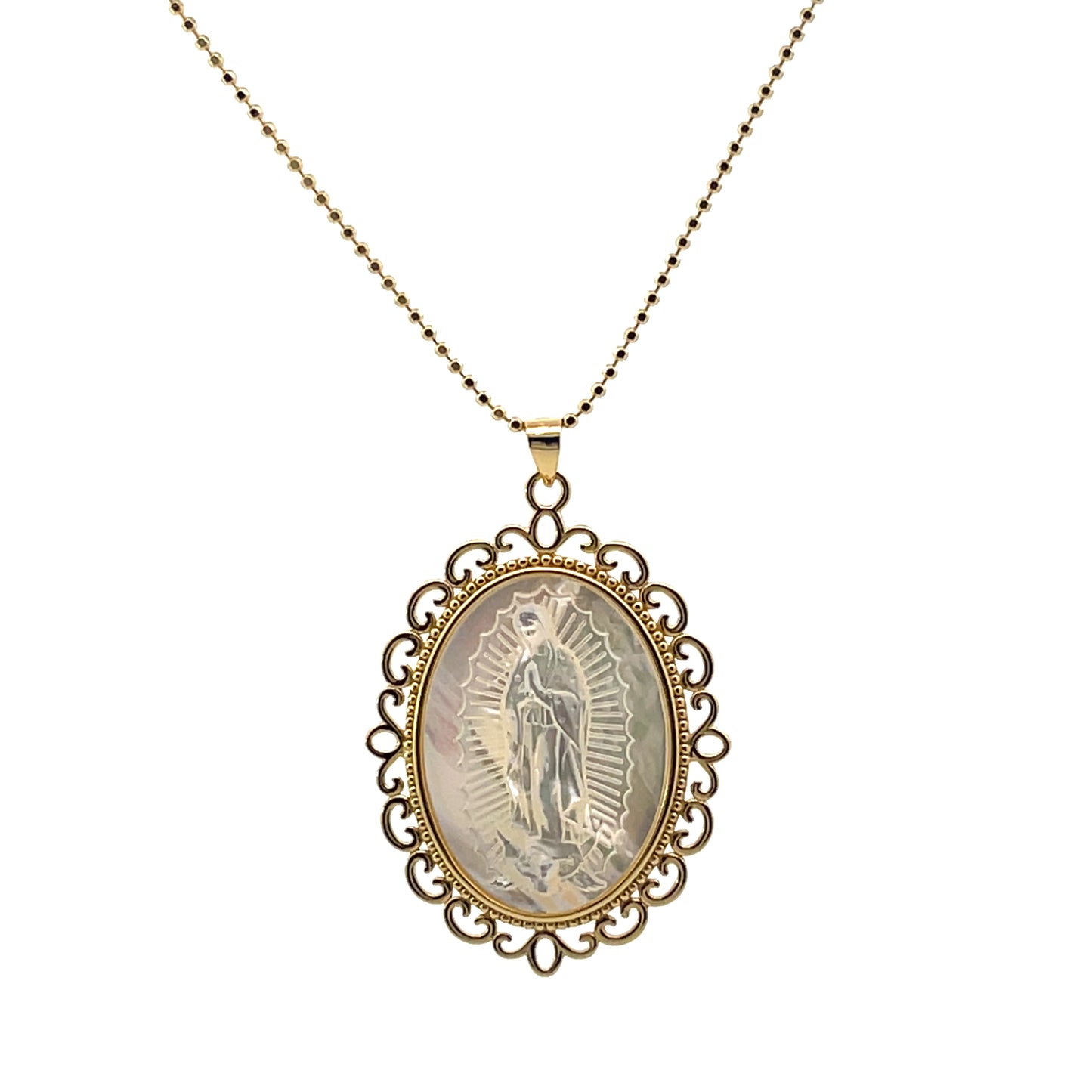 BIG NACAR MEDALLION WITH BIG SOLID HALO
