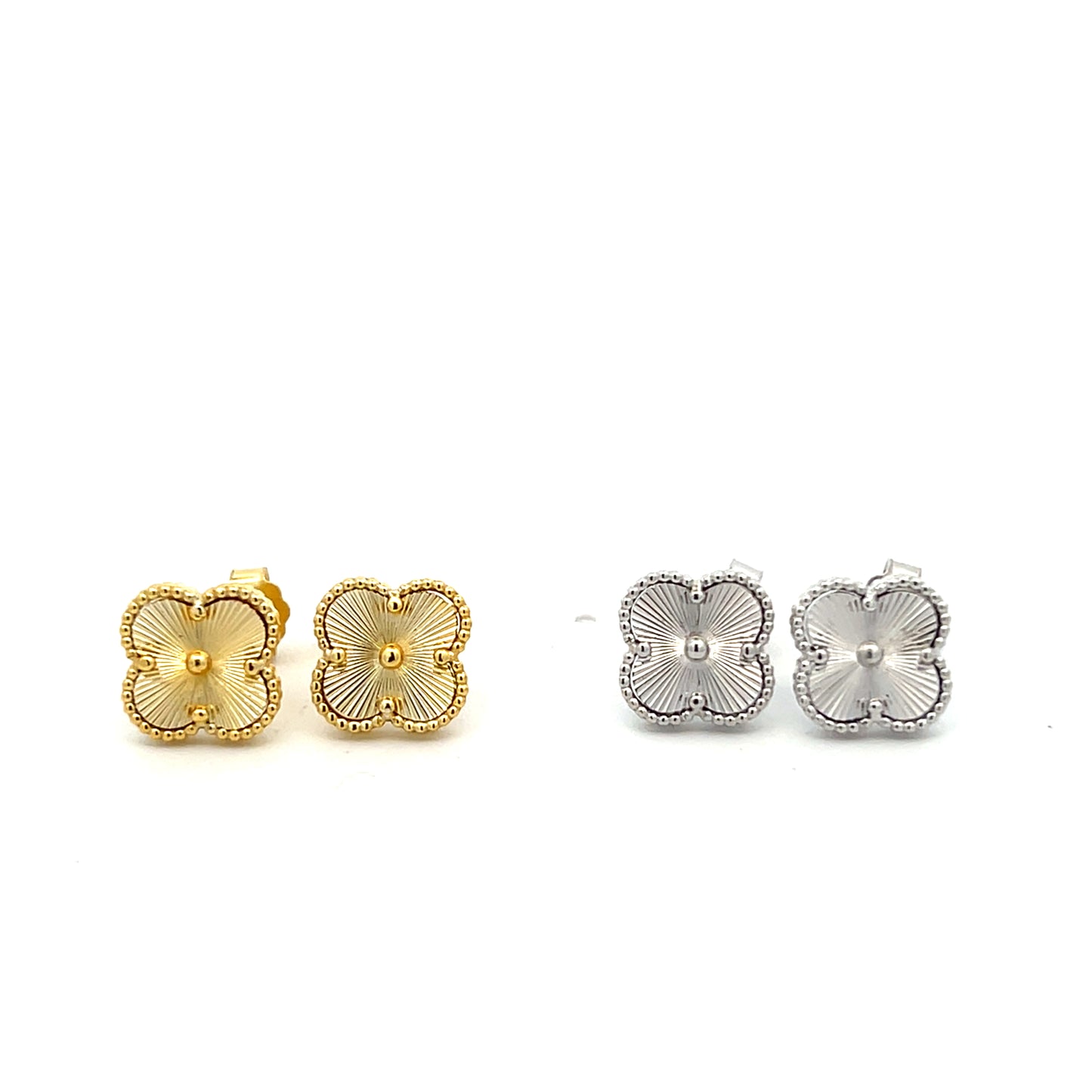 VAN CLEEF SOLID MEDIUM EARRINGS
