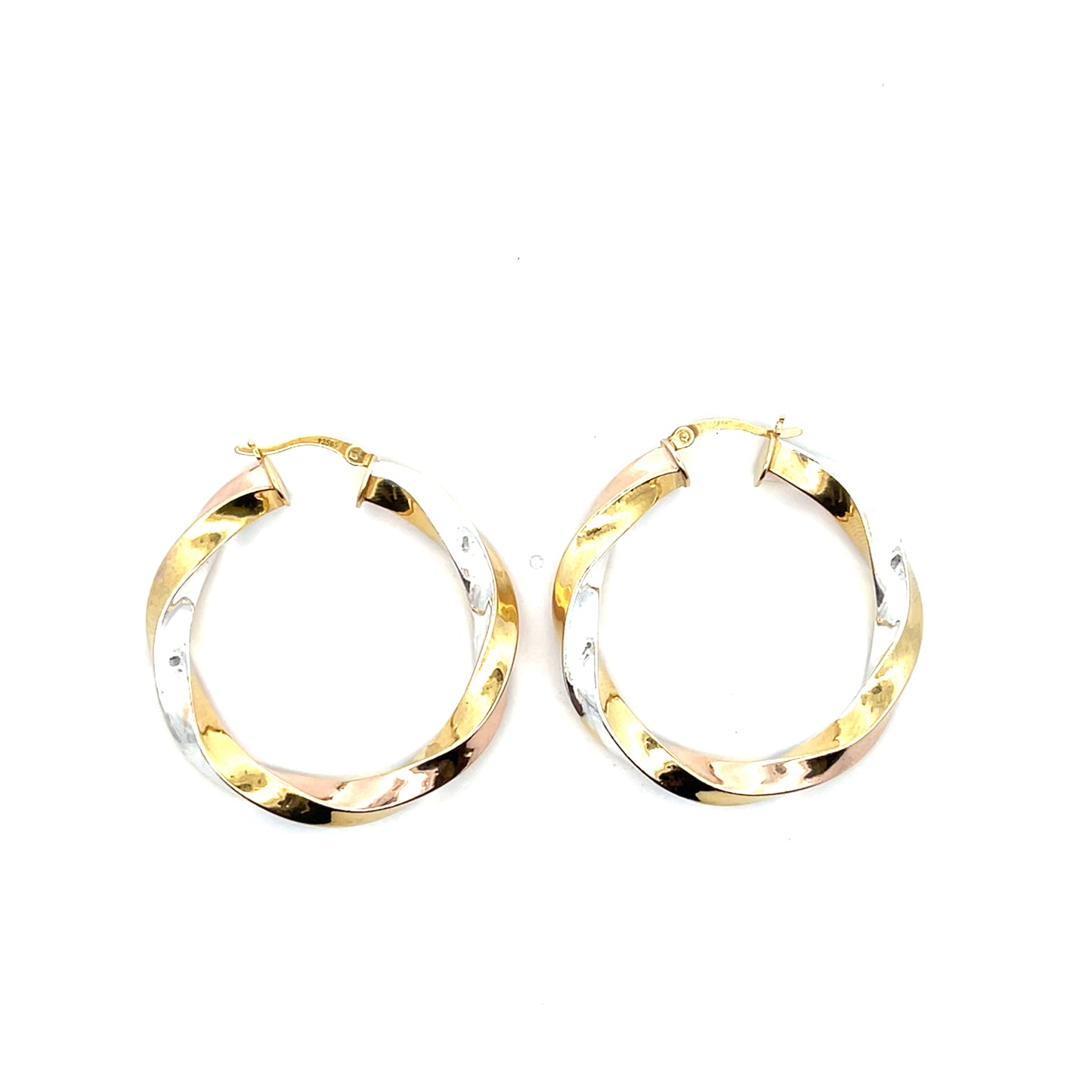 3-COLOR TWISTED HOOPS