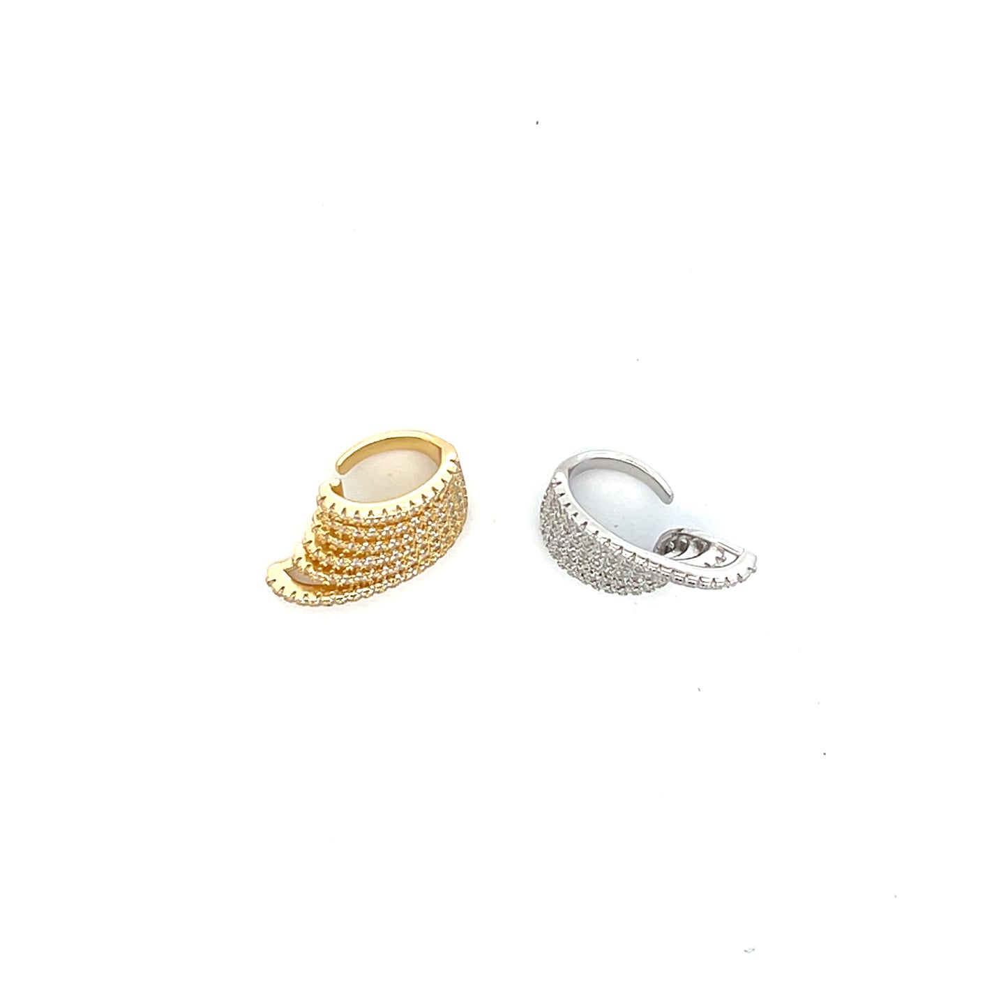 6-ROW PAVE CUFF