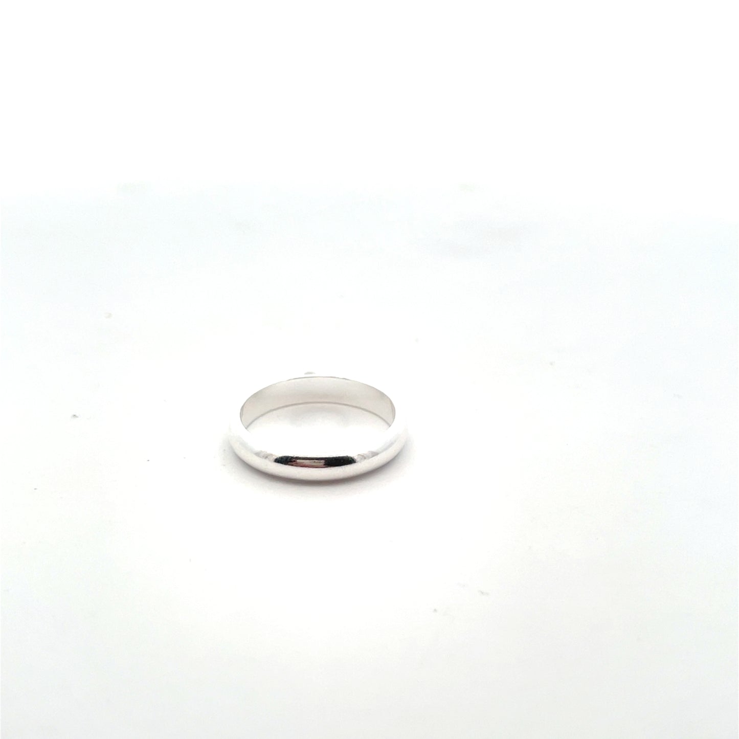 SOLID PLAIN 4MM MEN WEDDING RING BAND