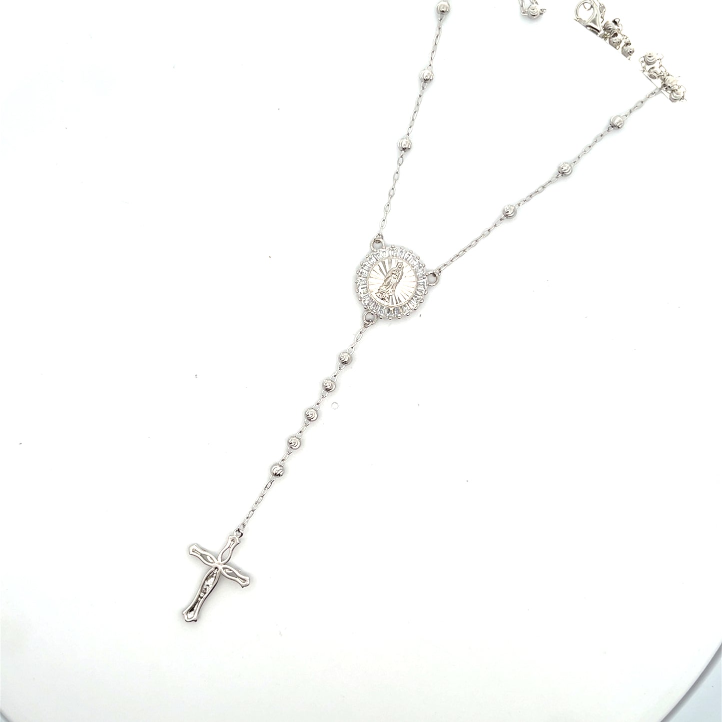SILVER ROSARY