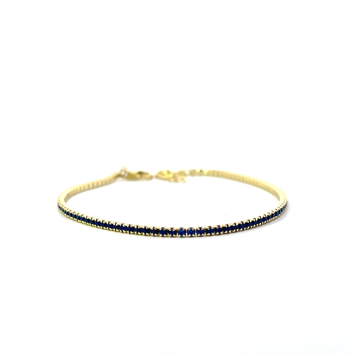 ADJUSTABLE TENNIS BRACELET XS BLUE