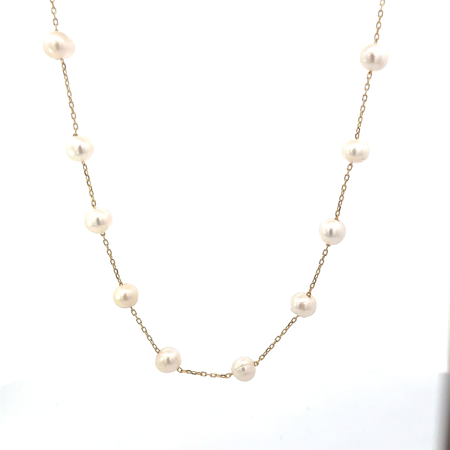 NATURAL PEARL CHAIN 16"