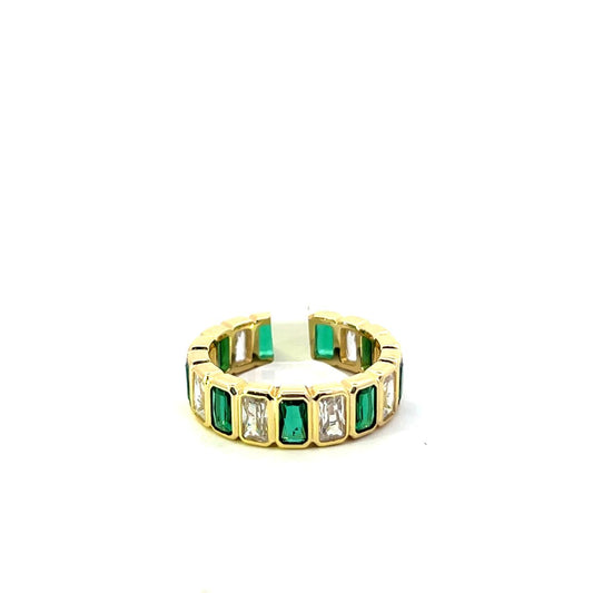 (RECTANGLE WITH BEZEL GREEN