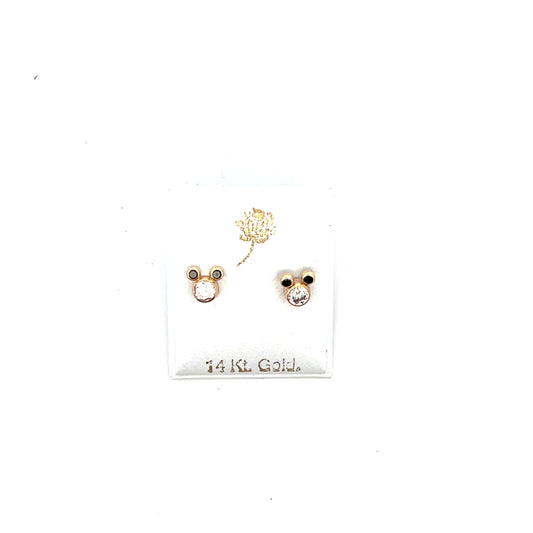 MINNIE MOUSE BLACK STUDS