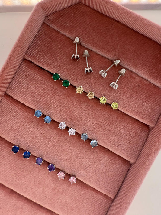 4MM MINI SCREWBACK STUD BY IN SEASON JEWELRY