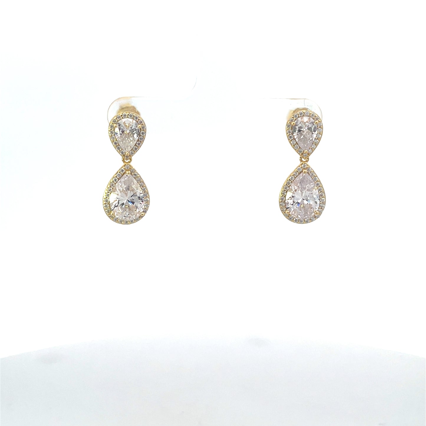 2 PEAR DROPS WITH HALO
