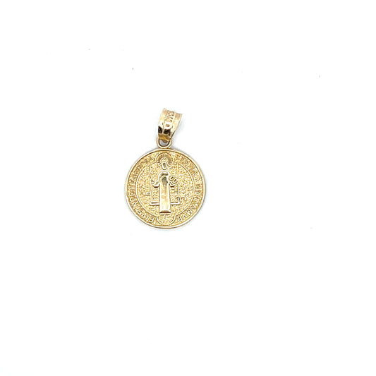 10K YG SAN BENITO ROUND CHARM