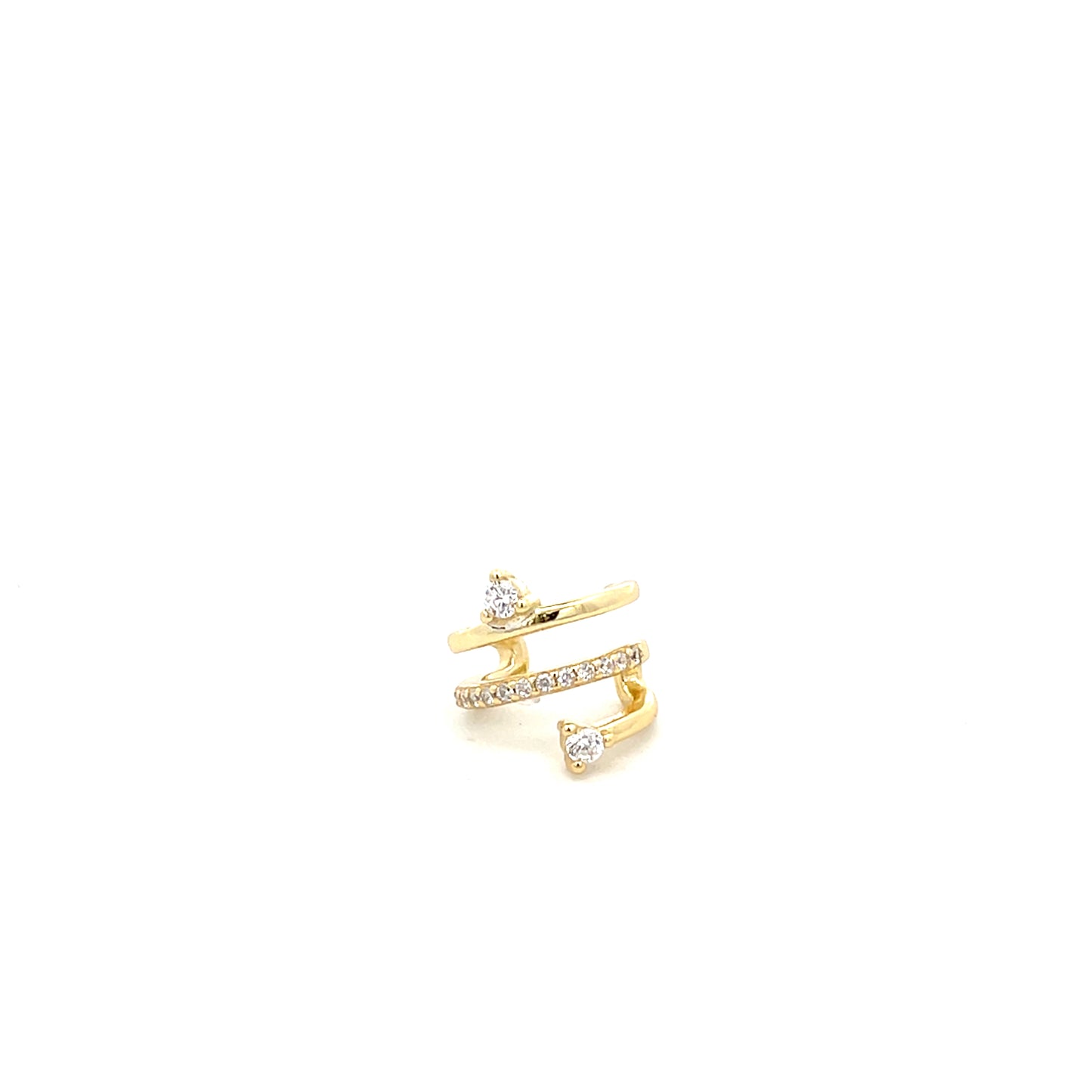 2.5 ROW WITH 2 SOLITAIRES AND PAVE