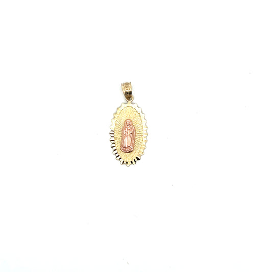 10K YG RG 2 TONE VIRGIN CHARM 1