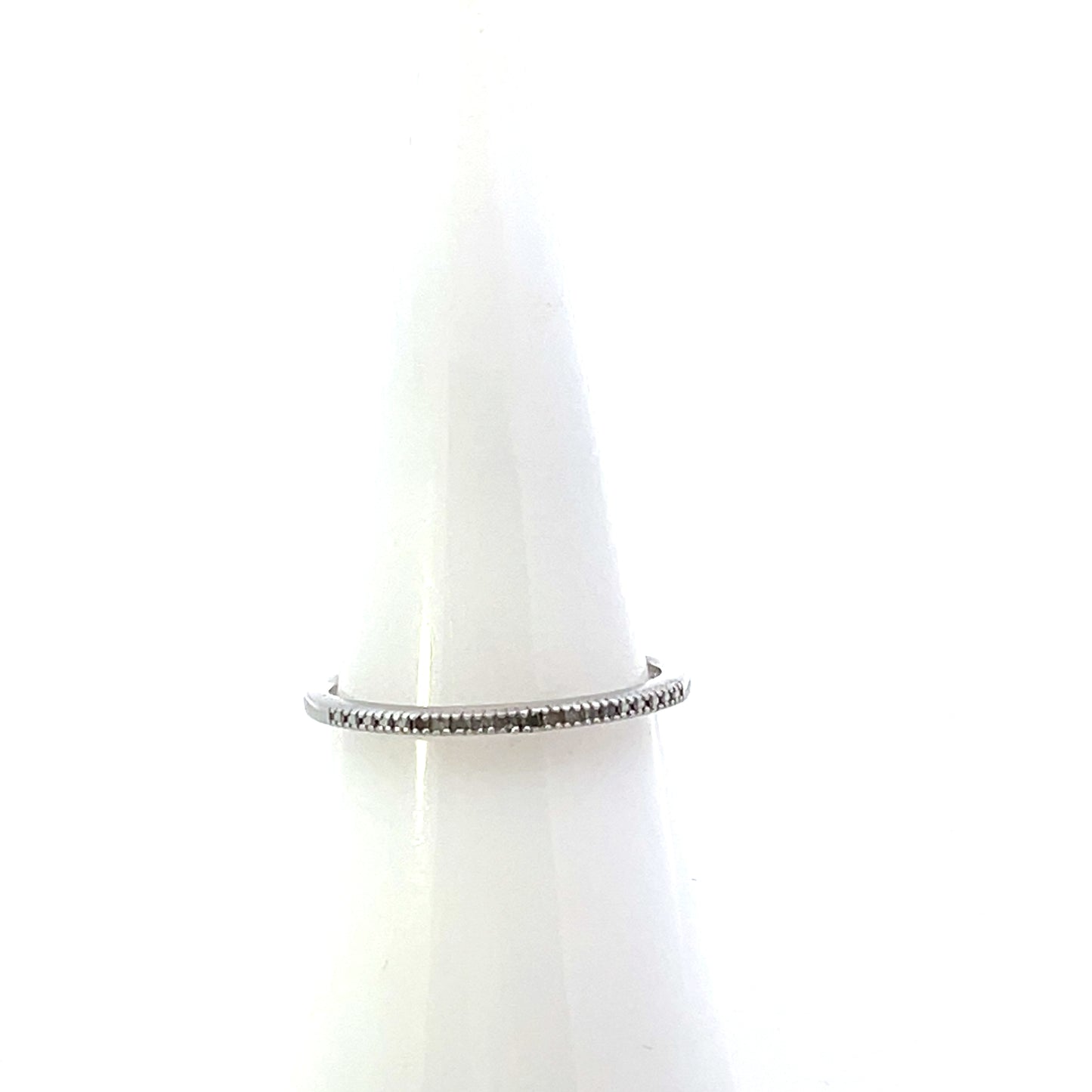 D-0.06CTW NATURAL DIAMOND RING BAND #7