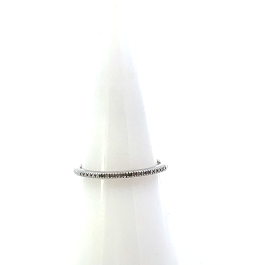 D-0.06CTW NATURAL DIAMOND RING BAND #7