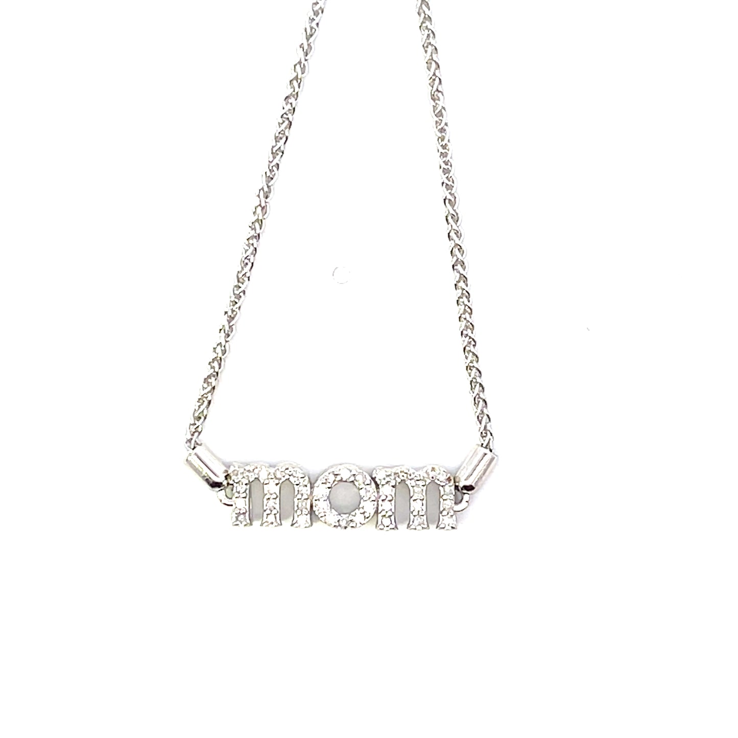 D-0.50CTW DIAMOND MOM ADJUSTABLE BRACELET