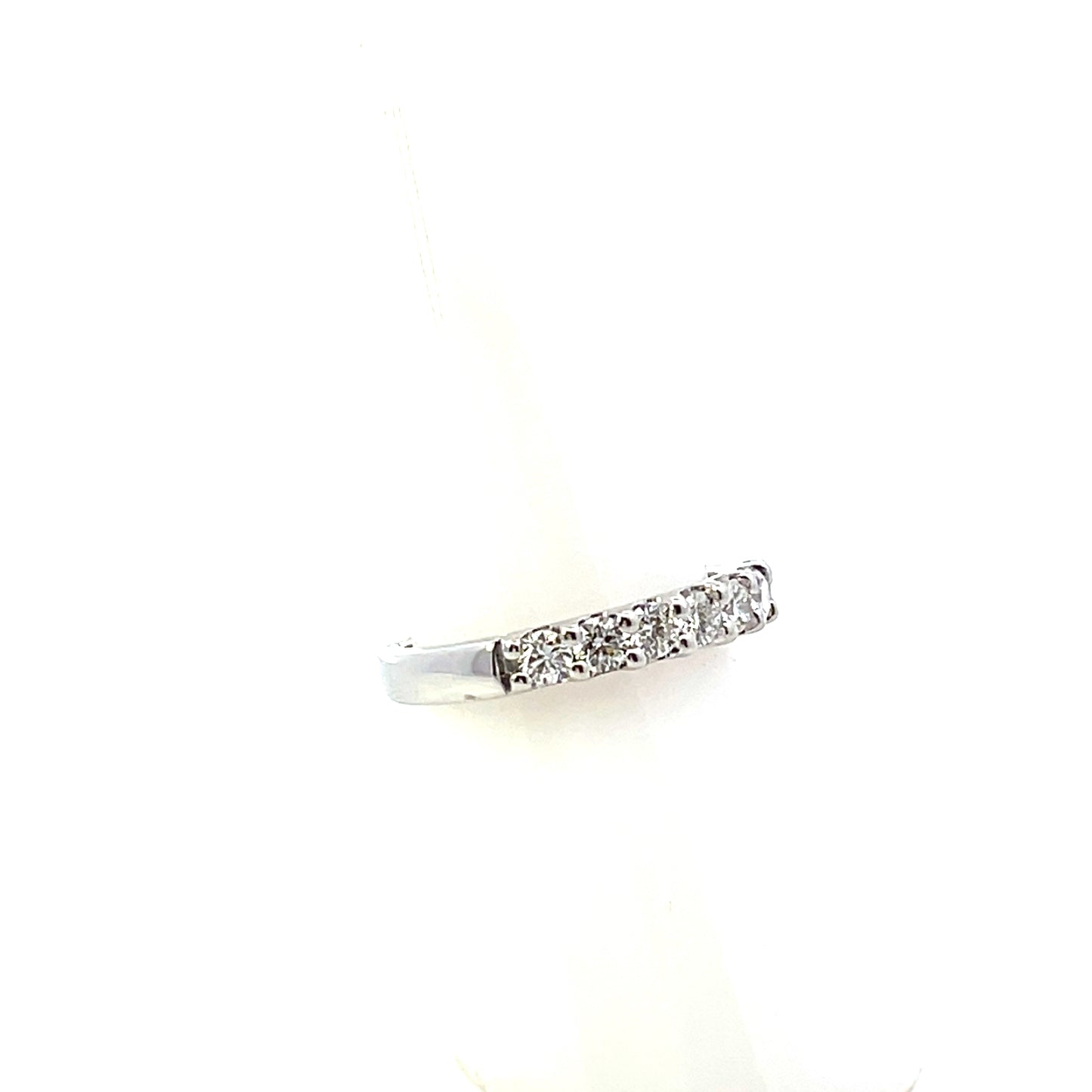 D-1.00CTW LAB GROWN DIAMOND RING BAND #7