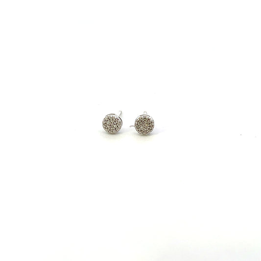 DIAMOND PAVE ROUND BASIC STUDS