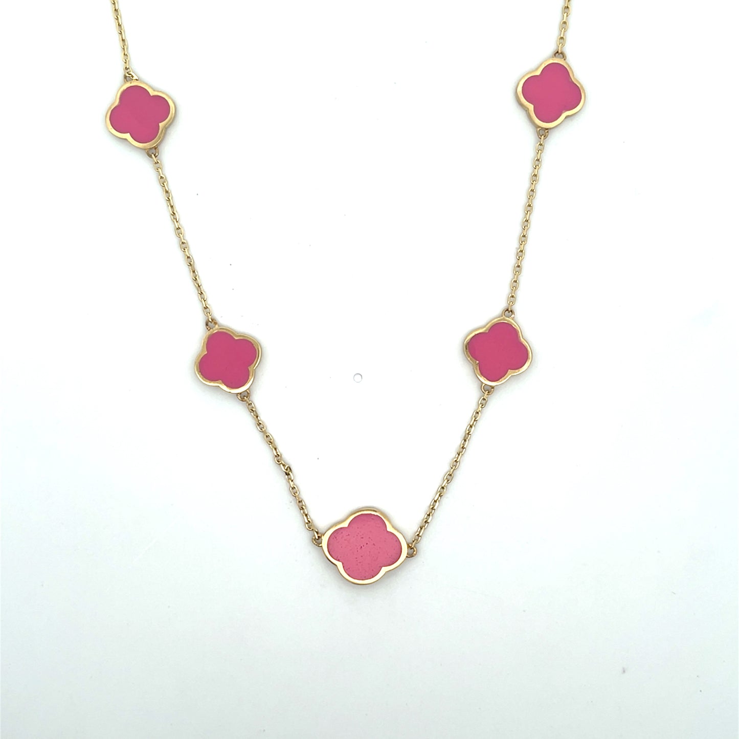 14K PINK VAN CLEEF