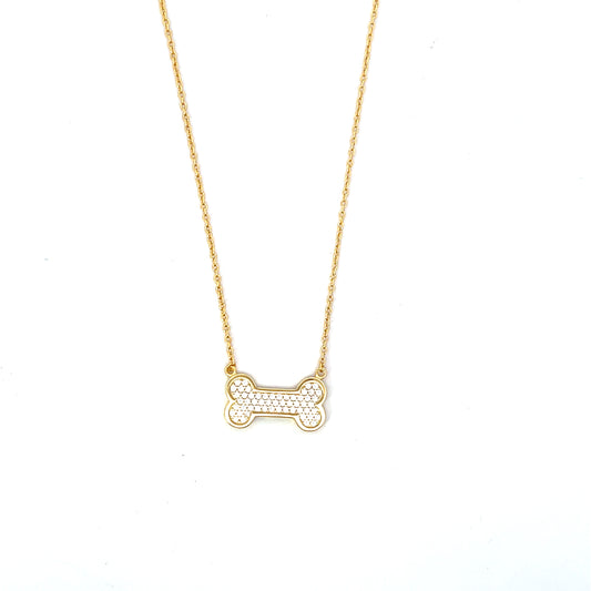 DOG BONE NECKLACE SGP