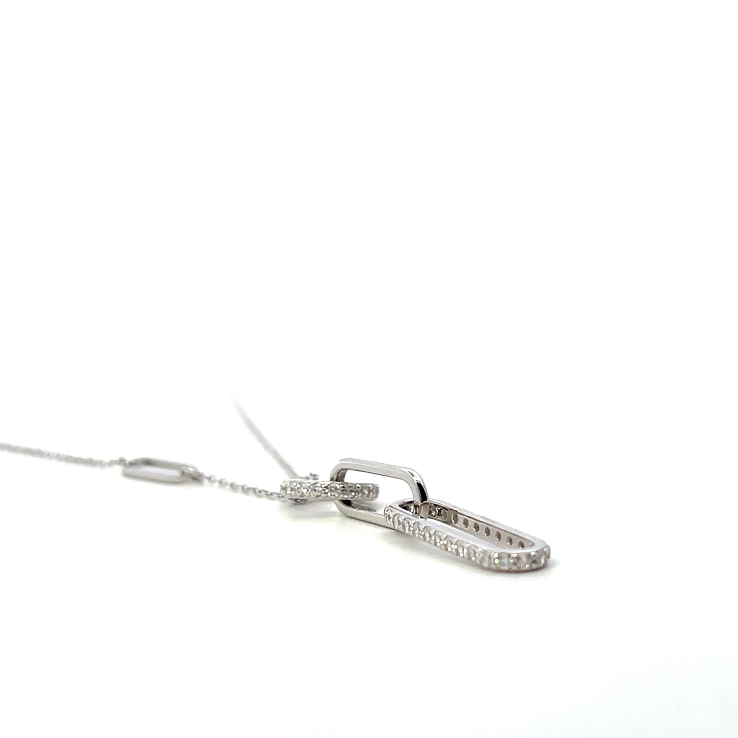 MULTISHAPE HOLLOW CHARMS NECKLACE