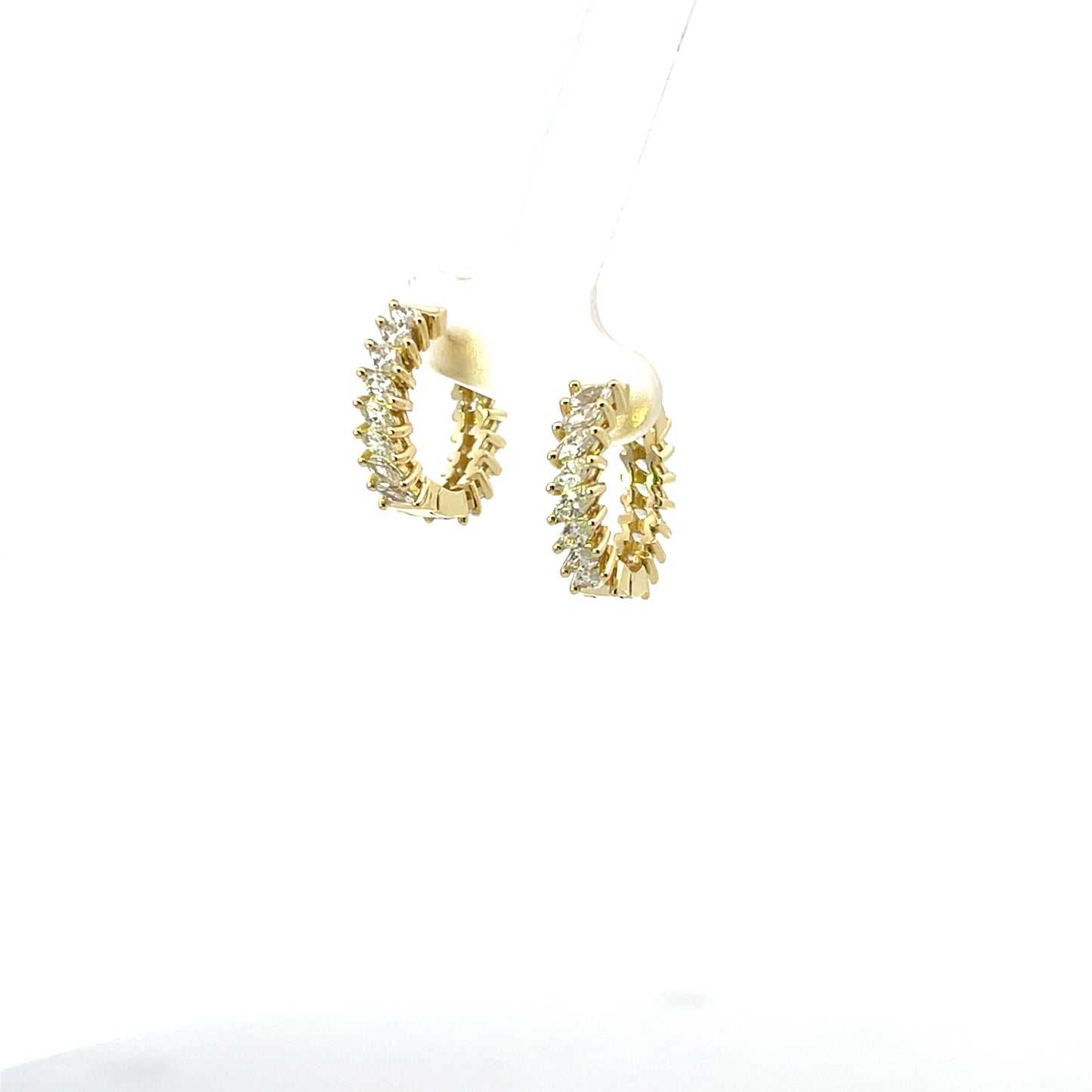 FULL CZ MARQUISE HOOPS SGP