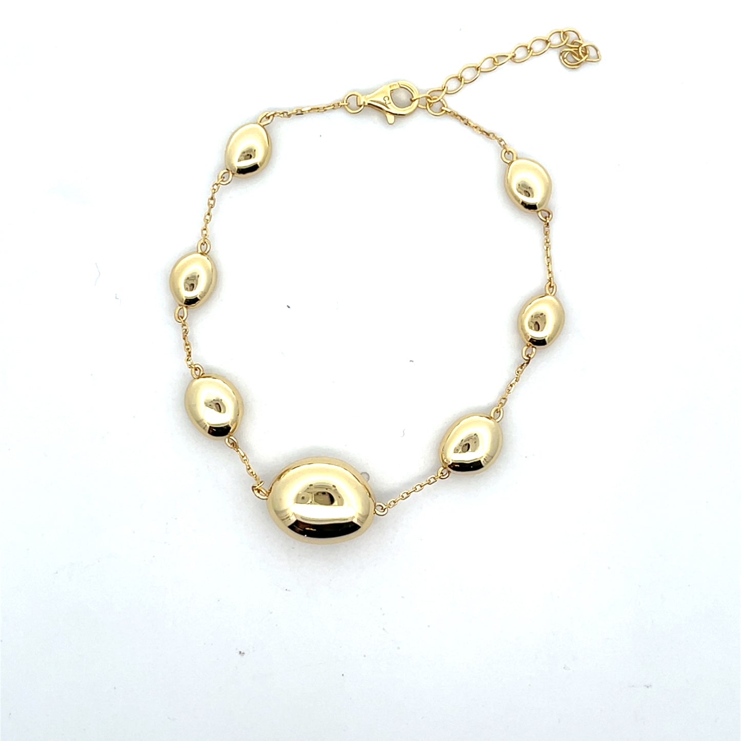 BIG BEADED BRACELET 7"