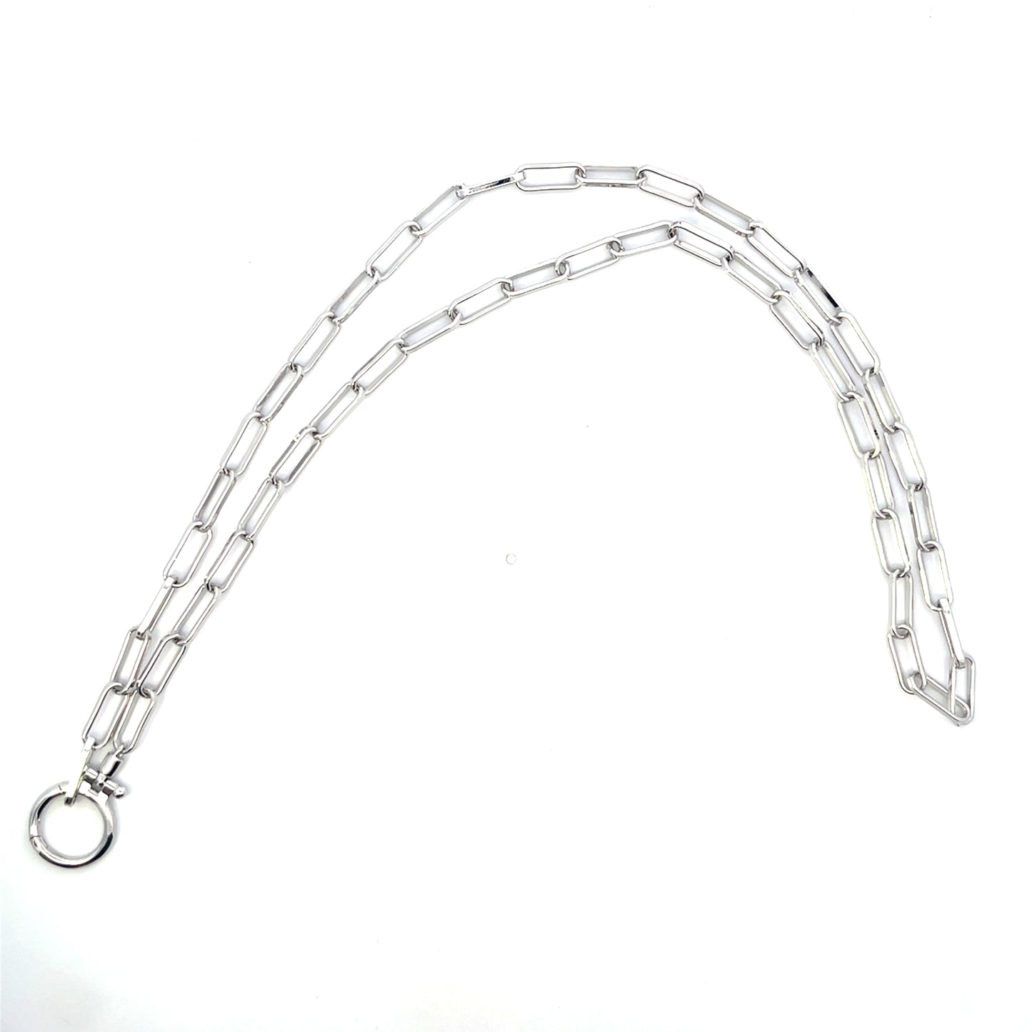 CLIP NECKLACE WITH CHARM CONNECTOR