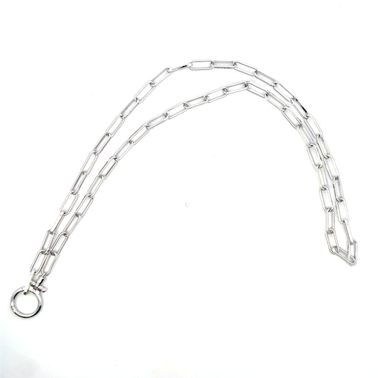 CLIP NECKLACE WITH CHARM CONNECTOR
