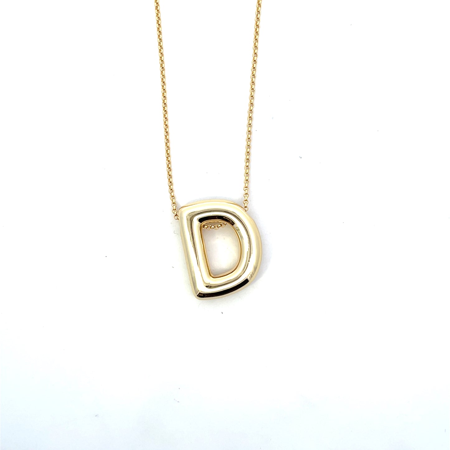 BALLON LETTER NECKLACE D