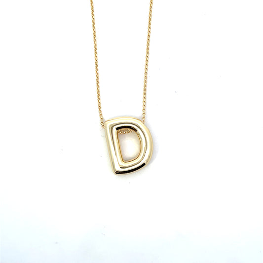 BALLON LETTER NECKLACE D