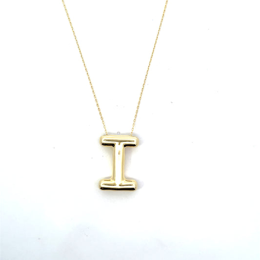 BALLON LETTER NECKLACE I