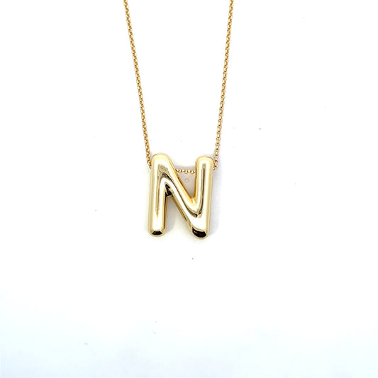 BALLON LETTER NECKLACE N