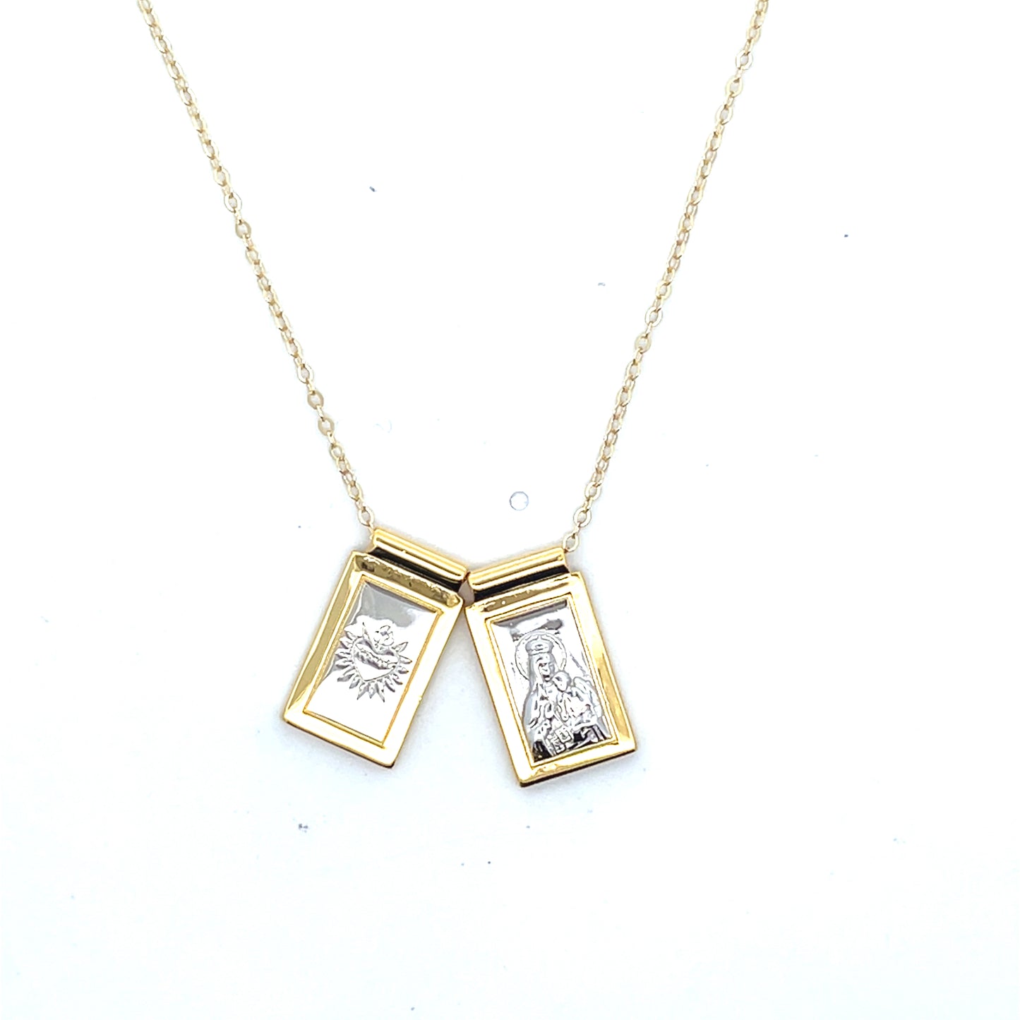 SCAPULARY SOLID MIX NECKLACE