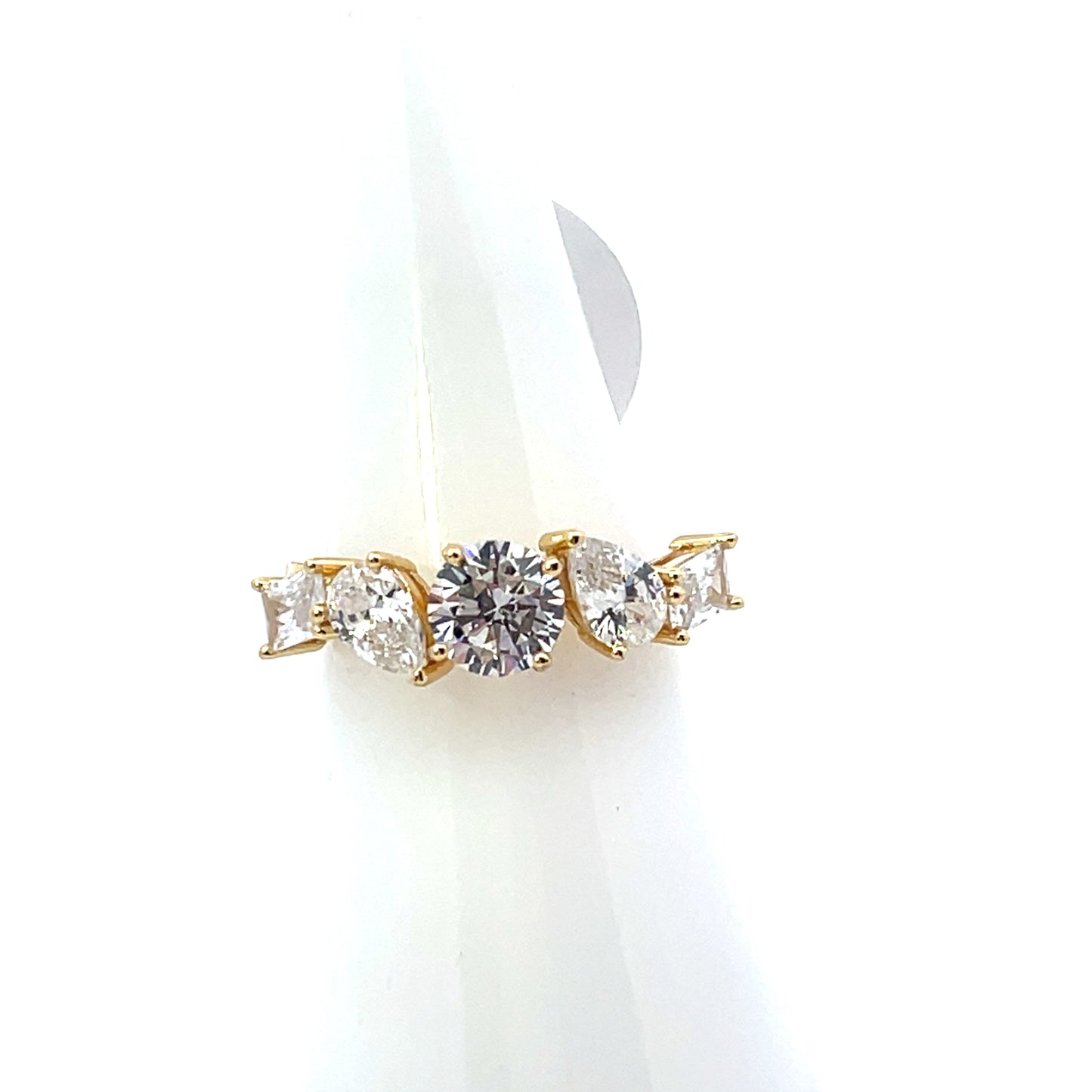 CHUNKY MULTISHAPE RING BAND