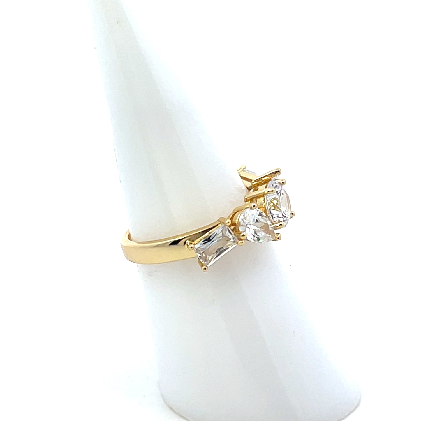 CHUNKY MULTISHAPE RING BAND