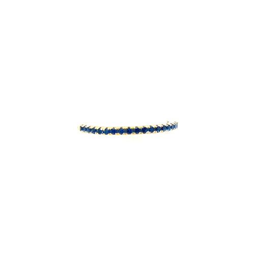 CLASSIC BLUE PAVE RING