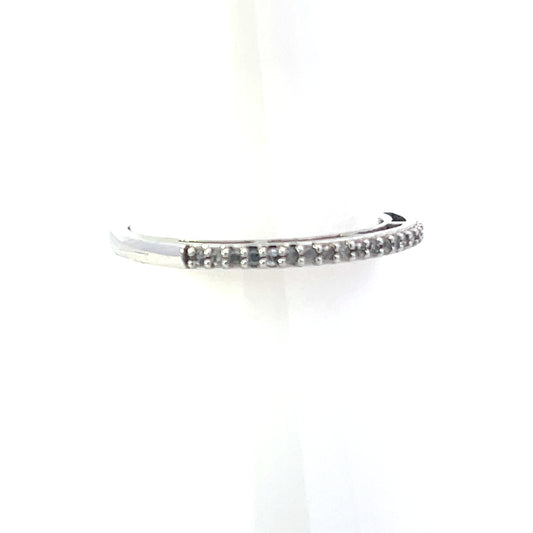 10K WHITE GOLD 0.25CTW DIAMOND BAND
